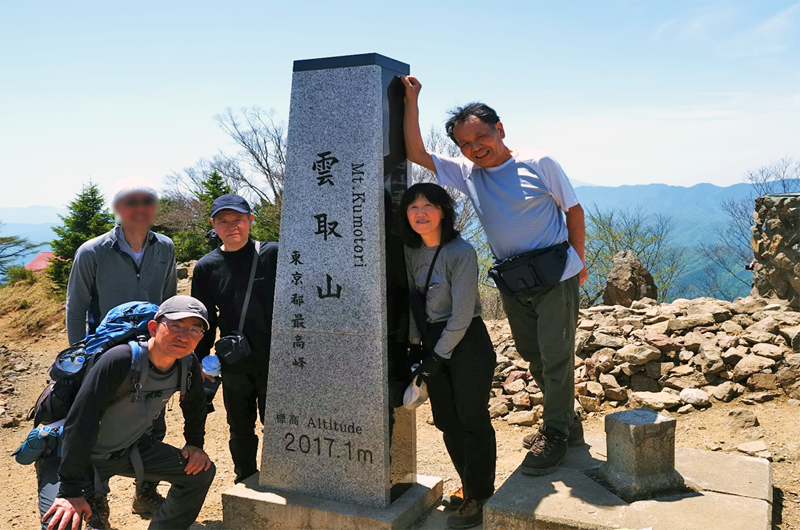 2023年5月３日～６日「大菩薩嶺・雲取山」